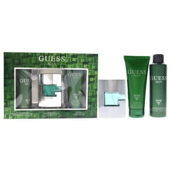 Guess Guess Man by Guess for Men - 3 Pc Gift Set 2.5oz EDT Spray, 6oz Deodorizing Body Spray, 6.7oz Shower Gel 3 Pc Gift Set Guess Guess Man by Guess for Men - 3 Pc Gift Set 2.5oz EDT Spray, 6oz Deodorizing Body Spray, 6.7oz Shower Gel 3 Pc Gift Set