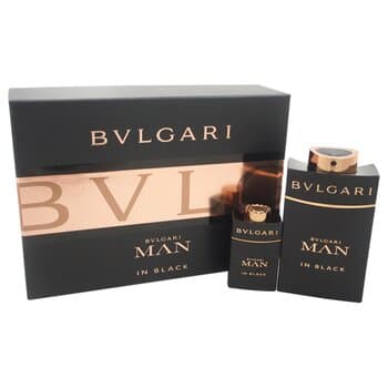 Bvlgari Bvlgari Man In Black by Bvlgari for Men - 2 Pc Gift Set 3.4oz EDP Spray, 0.5oz EDP Spray 2 Pc Gift Set Bvlgari Bvlgari Man In Black by Bvlgari for Men - 2 Pc Gift Set 3.4oz EDP Spray, 0.5oz EDP Spray 2 Pc Gift Set