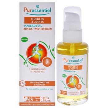 Puressentiel Muscle Relaxing Organic Massage Oil - Arnica and Wintergreen by Puressentiel for Unisex - 3.5 oz Oil 3.5 oz Puressentiel Muscle Relaxing Organic Massage Oil - Arnica and Wintergreen by Puressentiel for Unisex - 3.5 oz Oil 3.5 oz
