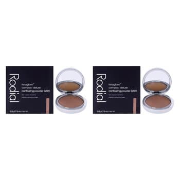 Rodial Instaglam Compact Deluxe Contouring Powder - 04 Dark by Rodial for Women - 0.37 oz Powder - Pack of 2 0.37 oz Rodial Instaglam Compact Deluxe Contouring Powder - 04 Dark by Rodial for Women - 0.37 oz Powder - Pack of 2 0.37 oz