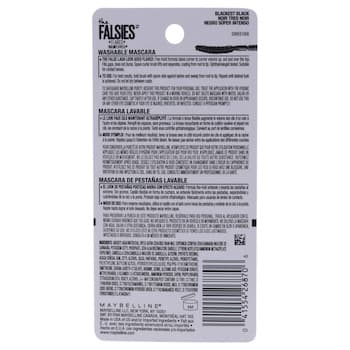 Maybelline Volum Express The Falsies Mascara 286 Blackest Black by Maybelline for Women 0.31 oz Mascara 0.31 oz Maybelline Volum Express The Falsies Mascara 286 Blackest Black by Maybelline for Women 0.31 oz Mascara 0.31 oz
