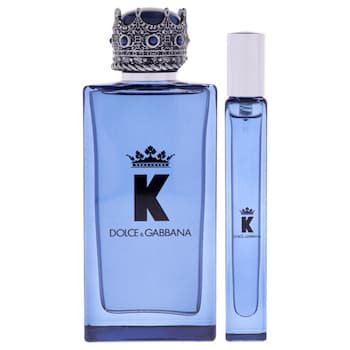 Dolce & Gabbana K by Dolce and Gabbana for Men 2 Pc Gift Set 3.3oz EDP Spray, 0.33oz EDP Spray (Mini) 2 Pc Gift Set Dolce & Gabbana K by Dolce and Gabbana for Men 2 Pc Gift Set 3.3oz EDP Spray, 0.33oz EDP Spray (Mini) 2 Pc Gift Set
