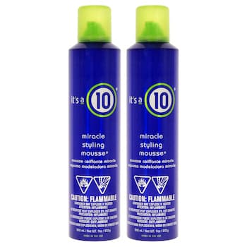 It's A 10 Miracle Styling Mousse by Its A 10 for Unisex 9 oz Mousse Pack of 2 Fixed Size It's A 10 Miracle Styling Mousse by Its A 10 for Unisex 9 oz Mousse Pack of 2 Fixed Size