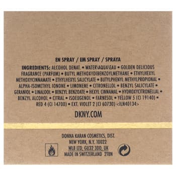 DKNY DKNY Be Delicious Golden by Donna Karan for Women 1 oz EDP Spray Fixed Size DKNY DKNY Be Delicious Golden by Donna Karan for Women 1 oz EDP Spray Fixed Size