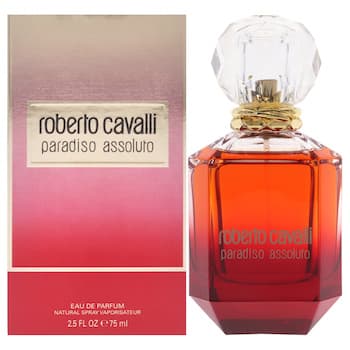 Roberto Cavalli Paradiso Assoluto by Roberto Cavalli for Women 2.5 oz EDP Spray Fixed Size Roberto Cavalli Paradiso Assoluto by Roberto Cavalli for Women 2.5 oz EDP Spray Fixed Size