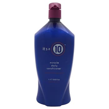 It's A 10 Miracle Daily Conditioner by Its A 10 for Unisex 33.8 oz Conditioner Fixed Size It's A 10 Miracle Daily Conditioner by Its A 10 for Unisex 33.8 oz Conditioner Fixed Size