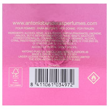 Antonio Banderas The Icon by Antonio Banderas for Women 3.4 oz EDP Spray 3.4 oz Antonio Banderas The Icon by Antonio Banderas for Women 3.4 oz EDP Spray 3.4 oz