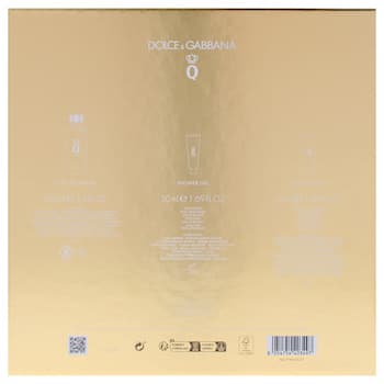 Dolce & Gabbana Q by Dolce and Gabbana for Women 3 Pc Gift Set 3.3oz EDP Spray, 1.69oz Shower Gel, 1.69oz Body Lotion 3 Pc Gift Set Dolce & Gabbana Q by Dolce and Gabbana for Women 3 Pc Gift Set 3.3oz EDP Spray, 1.69oz Shower Gel, 1.69oz Body Lotion 3 Pc Gift Set