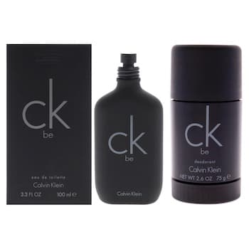 Calvin Klein CK Be Kit by Calvin Klein for Unisex 2 Pc Kit 3.3oz EDT Spray, 2.6oz Deodorant Stick Fixed Size Calvin Klein CK Be Kit by Calvin Klein for Unisex 2 Pc Kit 3.3oz EDT Spray, 2.6oz Deodorant Stick Fixed Size