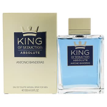 Antonio Banderas King of Seduction Absolute by Antonio Banderas for Men 6.8 oz EDT Spray 6.8 oz Antonio Banderas King of Seduction Absolute by Antonio Banderas for Men 6.8 oz EDT Spray 6.8 oz