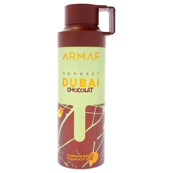 Armaf Odyssey Dubai Chocolat Gourmand Edition by Armaf for Men 6.8 oz Body Spray Fixed Size Armaf Odyssey Dubai Chocolat Gourmand Edition by Armaf for Men 6.8 oz Body Spray Fixed Size