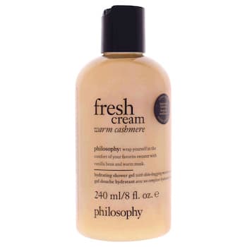 Philosophy Fresh Cream Warm Cashmere by Philosophy for Unisex 8 oz Shower Gel 8 oz Philosophy Fresh Cream Warm Cashmere by Philosophy for Unisex 8 oz Shower Gel 8 oz