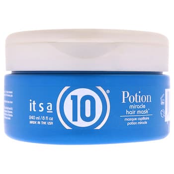 It's A 10 Potion 10 Miracle Repair Hair Mask by Its A 10 for Unisex 8 oz Masque Fixed Size It's A 10 Potion 10 Miracle Repair Hair Mask by Its A 10 for Unisex 8 oz Masque Fixed Size