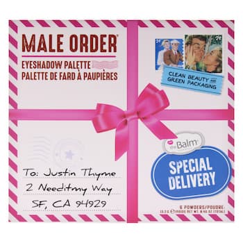 TheBalm Male Order Eyeshadow Palette - Especial Delivery by the Balm for Women - 0.46 oz Eye Shadow - # - 0.46 TheBalm Male Order Eyeshadow Palette - Especial Delivery by the Balm for Women - 0.46 oz Eye Shadow - # - 0.46