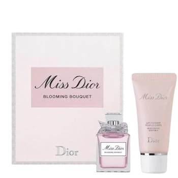 Christian Dior Miss Dior Blooming Bouquet Eau De Toilette & Moisturizing Body Milk Set 5ml 20ml Christian Dior Miss Dior Blooming Bouquet Eau De Toilette & Moisturizing Body Milk Set 5ml 20ml