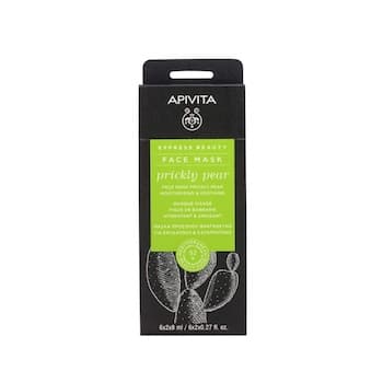 Apivita APIVITA Moisturizing & Soothing Face Mask with Prickly Pear 8ml x 12pcs Apivita APIVITA Moisturizing & Soothing Face Mask with Prickly Pear 8ml x 12pcs
